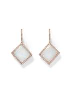 Monique Péan Moonstone Slice Earrings With Pave Diamonds