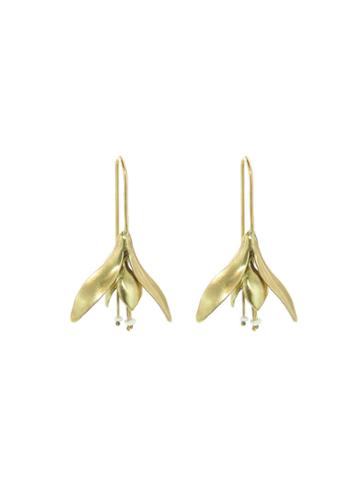 Annette Ferdinandsen Snowdrop Earrings With Pearls