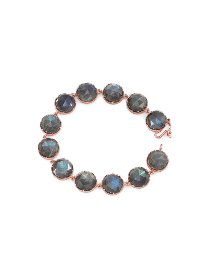 Irene Neuwirth Rose Cut Labradorite Bracelet - Rose Gold