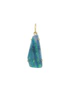 Irene Neuwirth Trapezoid Boulder Opal Charm - Yellow Gold