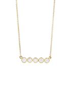 Jennifer Meyer Five Bezel Set Diamond Necklace