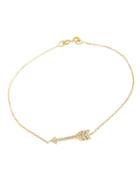 Jennifer Meyer Diamond Arrow Bracelet - Yellow Gold