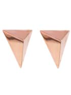 Jennifer Fisher Extra Large Triangles - Designer Rose Gold Earrings