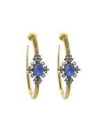 Arman Tanzanite Hoop Earrings