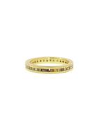Todd Reed Channel Set Autumn Diamond Ring In Yellow Gold