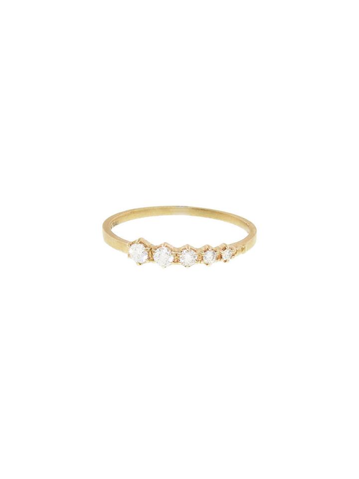 Jade Trau Lyra Ring - Yellow Gold