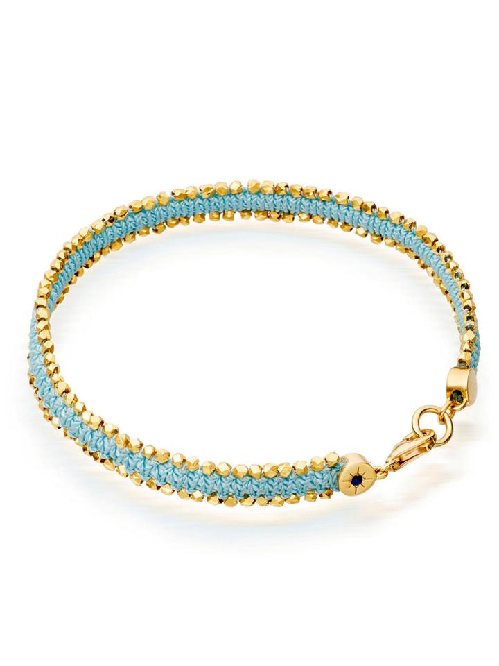Astley Clarke Pale Blue Eyes Nugget Bracelet