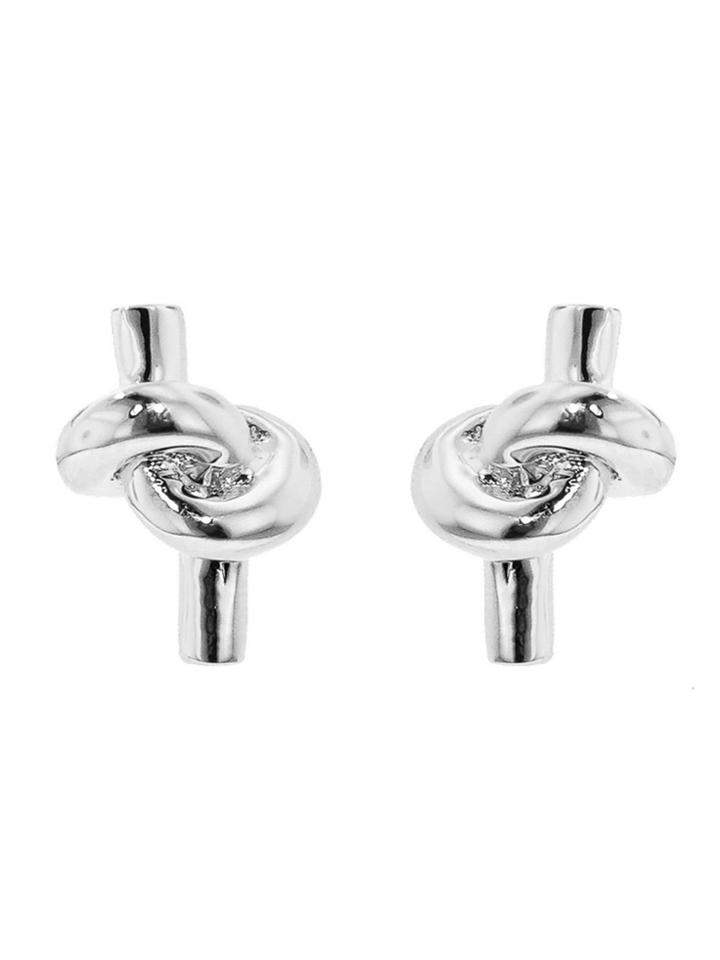 Jennifer Fisher Large Knots Earrings - Silver