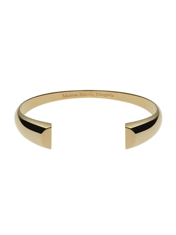 Maison Margiela Medium Yellow Gold Chevali?re Split Bracelet - 10x8mm Table