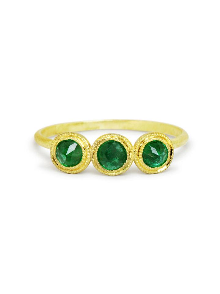 Ila Emerald Juniper Ring