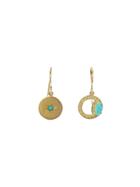 Andrea Fohrman Phases Of The Moon Drop Earrings