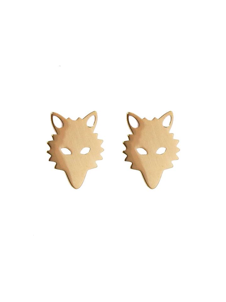 Ginette Ny Wolf Studs