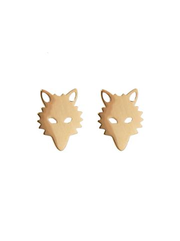 Ginette Ny Wolf Studs
