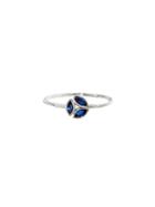 Ylang 23 Blue Sapphire Hazel Ring - White Gold