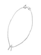Jennifer Meyer Diamond Wishbone Bracelet - White Gold