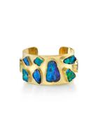 Irene Neuwirth Wide Boulder Opal Cuff - Yellow Gold