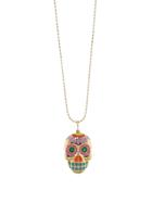Sydney Evan Daisy Day Of The Dead Charm - Yellow Gold