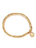 Astley Clarke Yellow Gold Nugget Bracelet