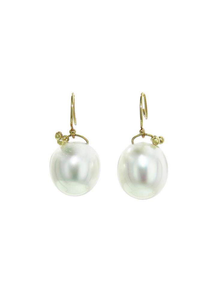 Ten Thousand Things Tahitian Pearl Drop Earrings - 18 Karat