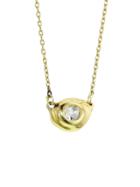 Ten Thousand Things Diamond Drop Pendant - Yellow Gold