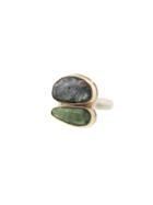 Jamie Joseph Double Faceted Tourmaline Ring