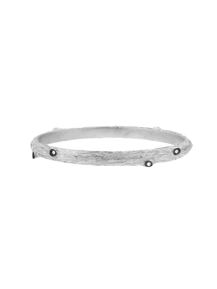 Cathy Waterman Tree Branch Bangle - Sterling Silver