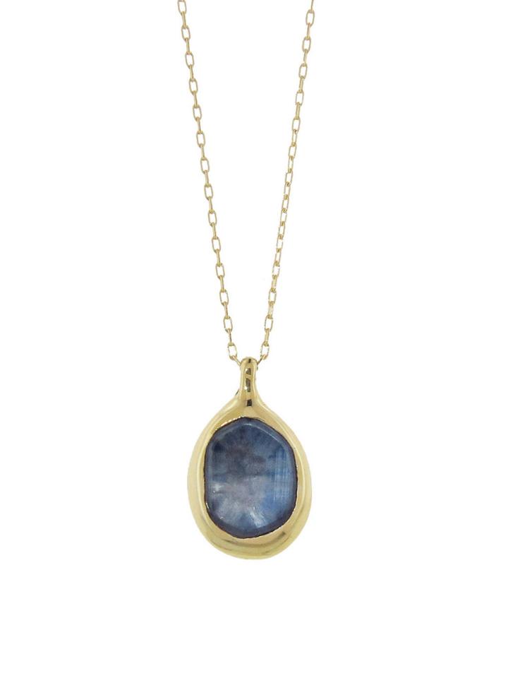 Ten Thousand Things Blue Sapphire Pendant Necklace