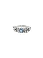 Cathy Waterman Small Aquamarine Garland Ring