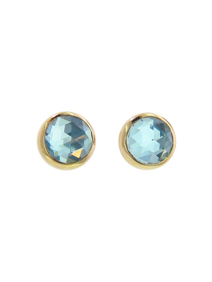 Jamie Joseph Sky Blue Topaz Studs
