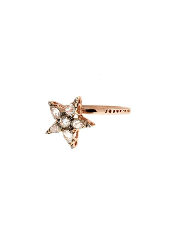 Ylang 23 Diamond Star Ring - Rose Gold