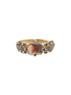 Cathy Waterman Golden Rustic Diamond Ring - 22 Karat