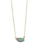 Deanna Hamro Mini Boulder Opal Drop Necklace