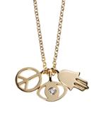 Finn Minor Obsessions Good Luck Charm Necklace - 10 Karat