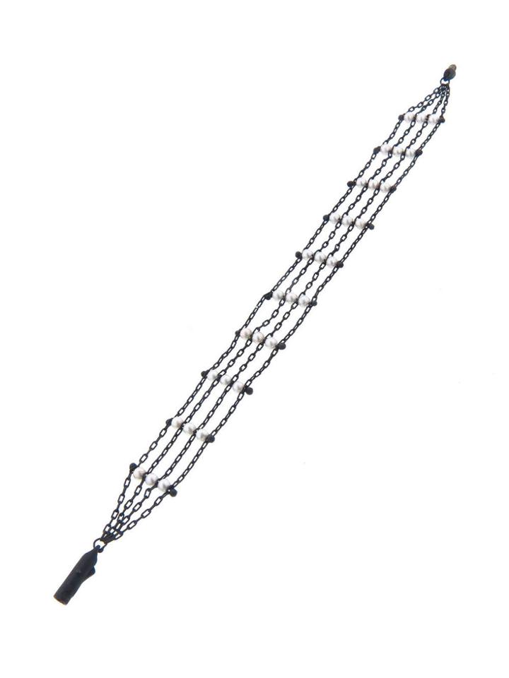 Ten Thousand Things Triple Row Bracelet With Pearls