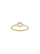 Wwake Single Nestled Diamond Ring