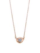 Ten Thousand Things Diamond Bean Necklace - Rose Gold