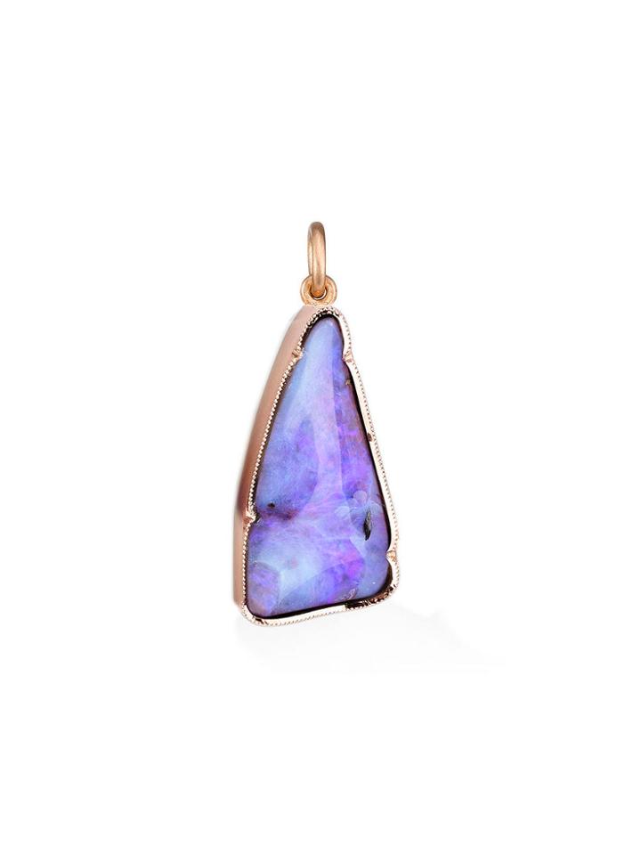 Irene Neuwirth Triangle Boulder Opal Charm