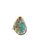 Melissa Joy Manning Ribbon Turquoise Freeform Ring