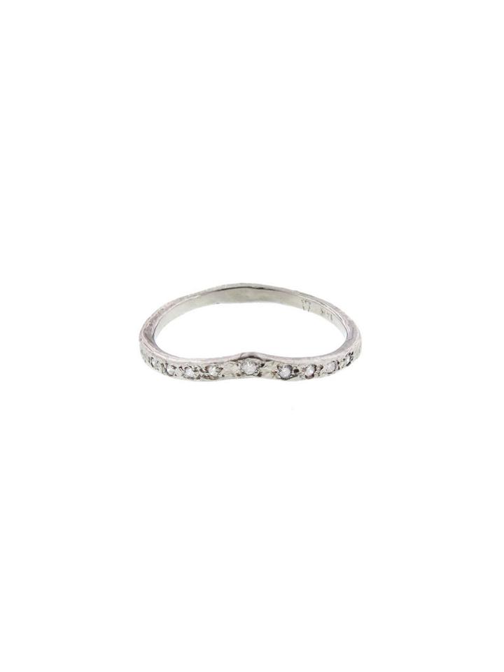 Yayoi Forest V-shape Slope Diamond Ring