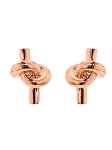 Jennifer Fisher Large Knots - Designer Rose Gold Earrings