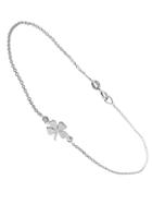 Jennifer Meyer Mini Clover Bracelet - White Gold