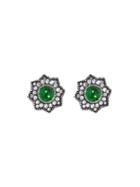 Arman Tsavorite Stud Earrings