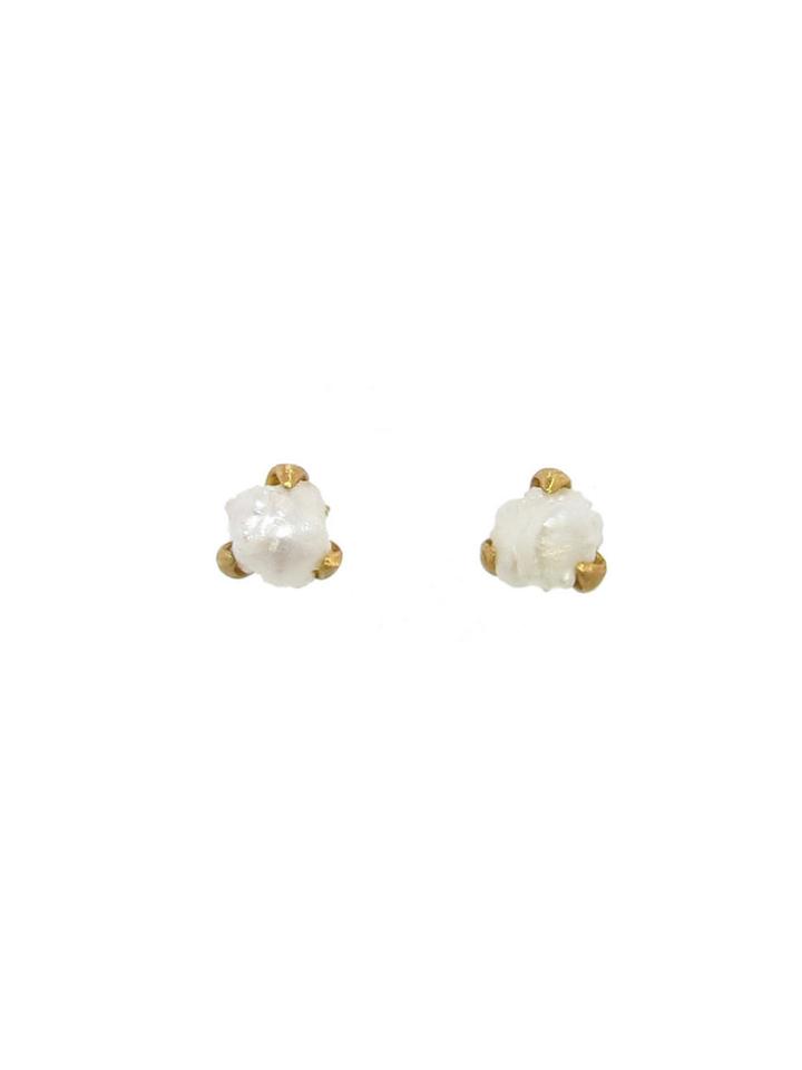 Annette Ferdinandsen American Natural Pearl Bud Studs
