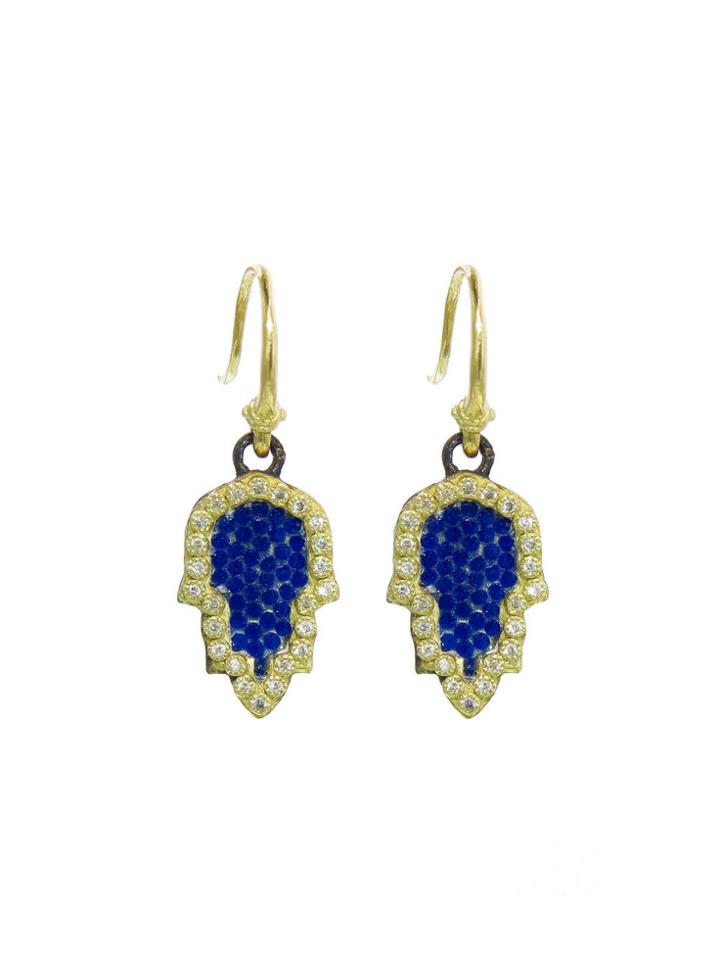 Armenta Petite Palm Drop Earrings