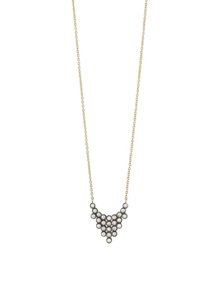Yannis Sergakis Blackened Charni?res Diamond Curve Pendant