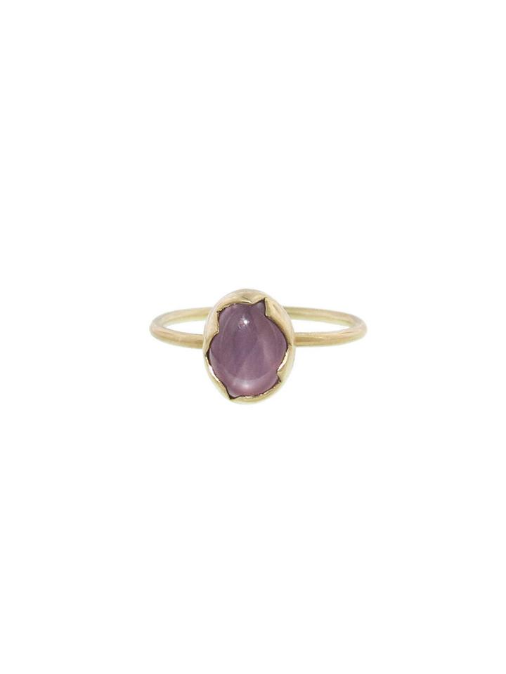 Annette Ferdinandsen Pink Star Ruby Egg Ring