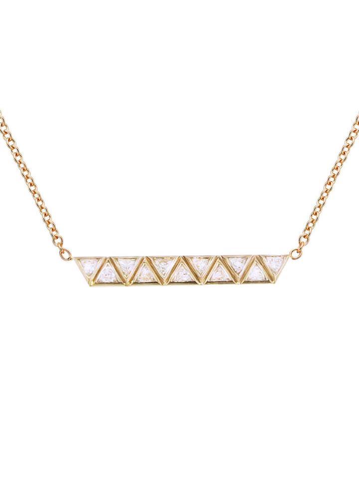 Ylang 23 Chloe Necklace Large - Gold And Diamonds