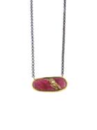 Jamie Joseph African Ruby Joinery Necklace