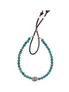 Catherine Michiels Turquoise Stardust Bracelet With Double-sided Diamond Oval