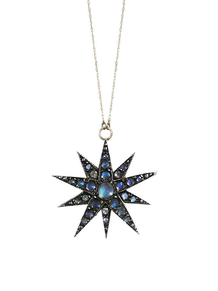 Blackbird And The Snow Celestial Star Necklace